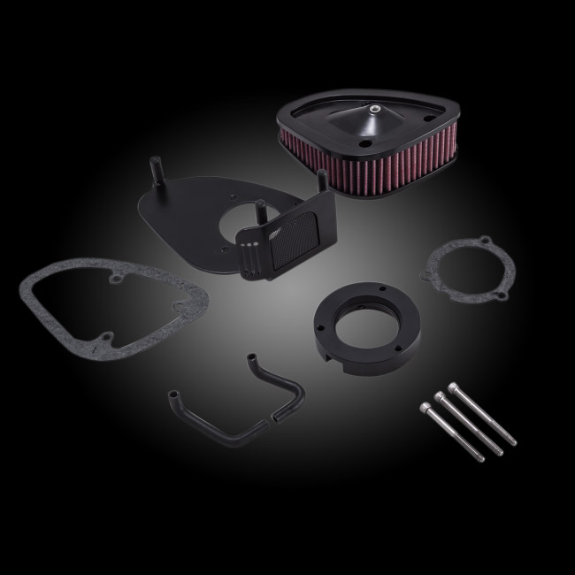Vance /& Hines VO2 Naked Air Cleaner Kit for Stock Cover 71035