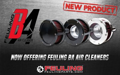 NEW PRODUCT! Feuling BA Air Cleaners for Harley-Davidson M8 Models