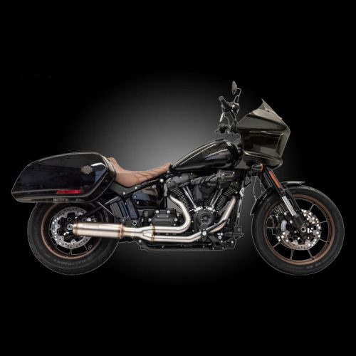 Bassani 1S78SS Road Rage Super Bike 2-Into-1 Stainless Exhaust for 2022-Newer Low Rider ST
