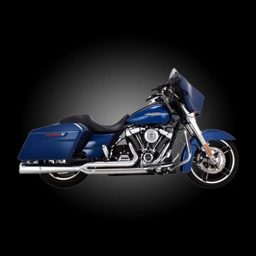 Vance & Hines 17383 Pro Pipe 2-Into-1 Chrome Exhaust for 2017-Newer Touring