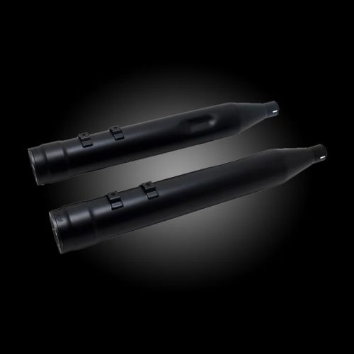 Firebrand 10-1008 Grand Prix Black Slip-On Mufflers for Twin Cam touring models